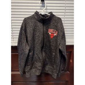 Chicago Bulls NBA Boy's Zip Up Fleece Size M (10/12)